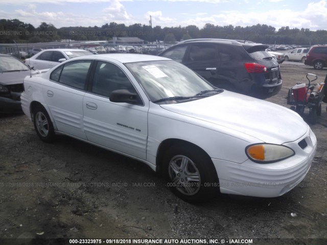 1G2NE52T5XC531364 - 1999 PONTIAC GRAND AM SE WHITE photo 1