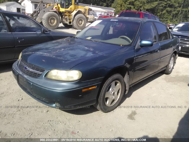 1G1NE52JX2M628923 - 2002 CHEVROLET MALIBU LS Yaşıl foto 2