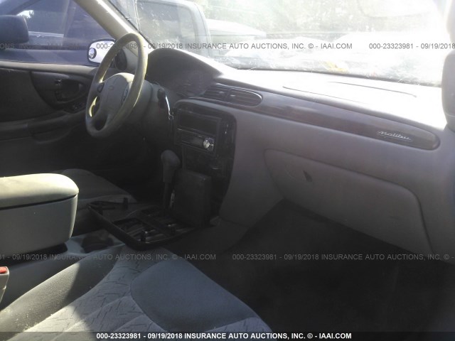 1G1NE52JX2M628923 - 2002 CHEVROLET MALIBU LS Yaşıl foto 5