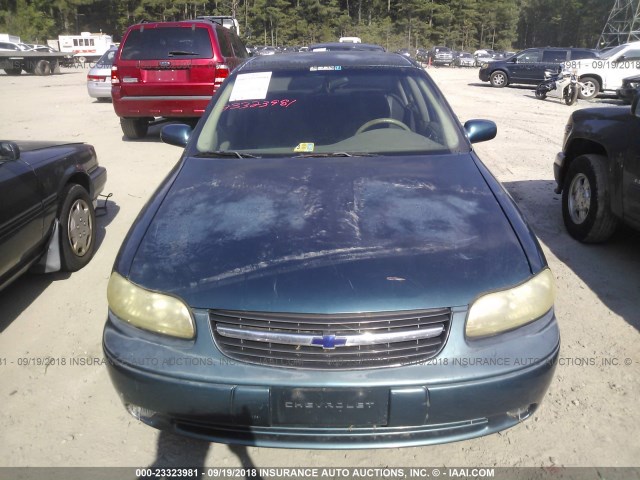 1G1NE52JX2M628923 - 2002 CHEVROLET MALIBU LS Yaşıl foto 6