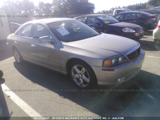 1LNHM87A22Y686563 - 2002 LINCOLN LS ოქროსფერი ფოტო 1