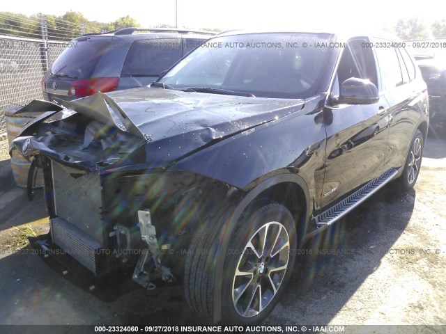 5UXKR0C58G0P31337 - 2016 BMW X5 XDRIVE35I BLACK photo 2