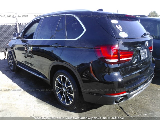 5UXKR0C58G0P31337 - 2016 BMW X5 XDRIVE35I BLACK photo 3