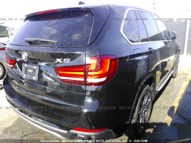 5UXKR0C58G0P31337 - 2016 BMW X5 XDRIVE35I BLACK photo 4