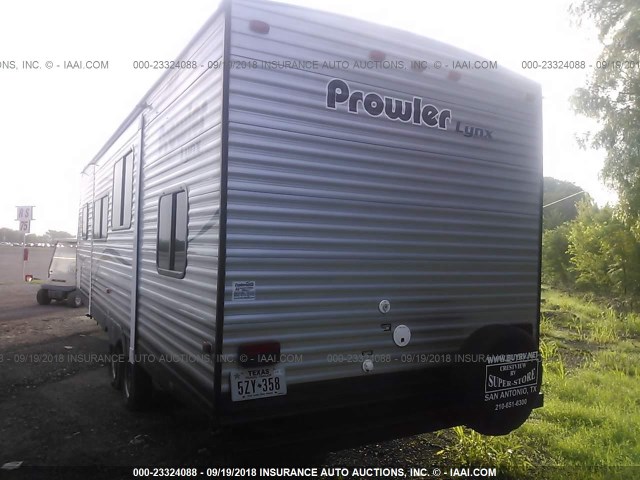 5SFPB3028EE278034 - 2014 HEARTLAND PROWLER LYNX  白色 照片 3