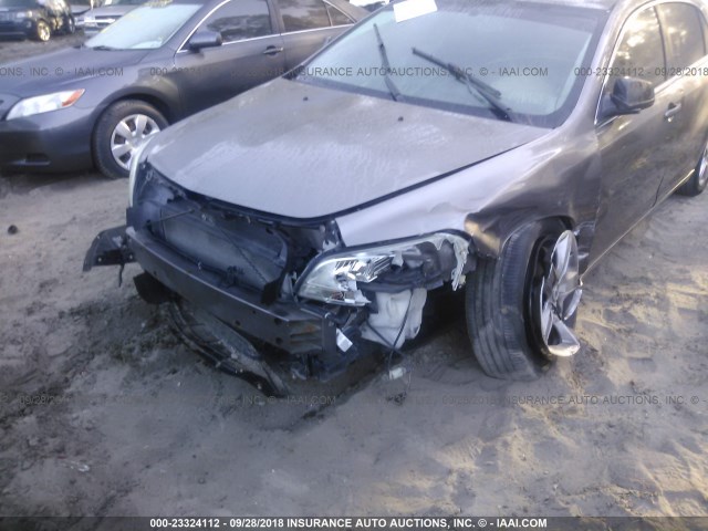 1G1ZA5EU8CF215939 - 2012 CHEVROLET MALIBU LS Qəhvəyi foto 6