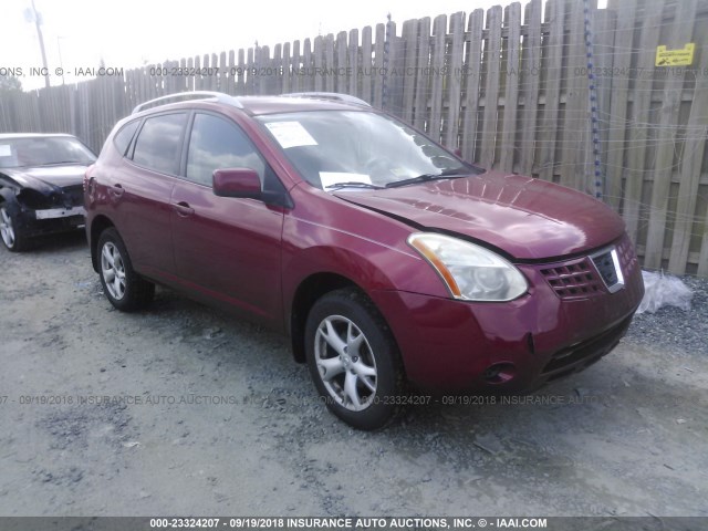 JN8AS58V68W112603 - 2008 NISSAN ROGUE S/SL RED photo 1