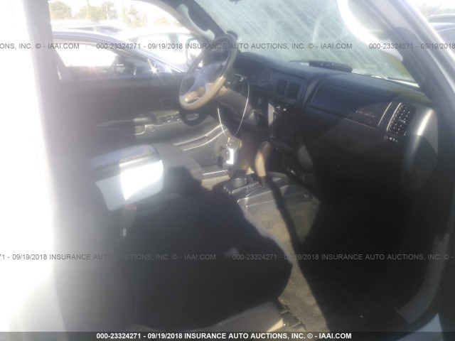 5TEGN92N23Z211654 - 2003 TOYOTA TACOMA DOUBLE CAB PRERUNNER WHITE photo 5