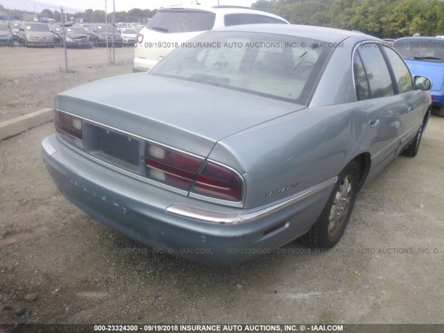 1G4CW54KX34124791 - 2003 BUICK PARK AVENUE  BLUE photo 4