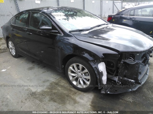 1C3CCCCB5FN531469 - 2015 CHRYSLER 200 C BLACK photo 1