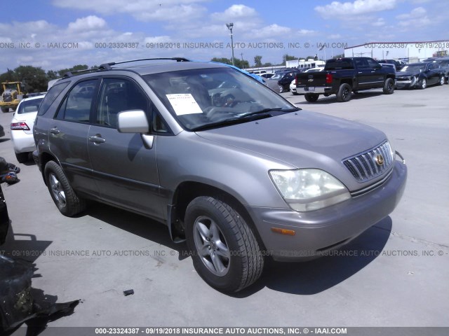 JTJGF10U010102824 - 2001 LEXUS RX 300 GOLD photo 1