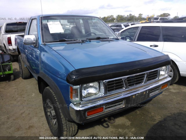 1N6SD16Y7TC383130 - 1996 NISSAN TRUCK KING CAB SE/KING CAB XE TURQUOISE photo 1