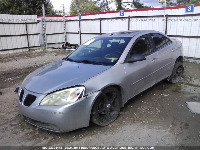 1G2ZM551364191090 - 2006 PONTIAC G6 GTP SILVER photo 2