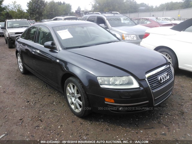 WAUDG74F75N063141 - 2005 AUDI A6 3.2 QUATTRO BLACK photo 1