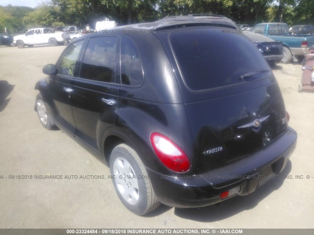 3A4FY58B87T577209 - 2007 CHRYSLER PT CRUISER TOURING BLACK photo 3