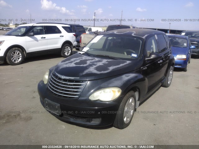 3A4FY58BX6T215672 - 2006 CHRYSLER PT CRUISER TOURING BLACK photo 2