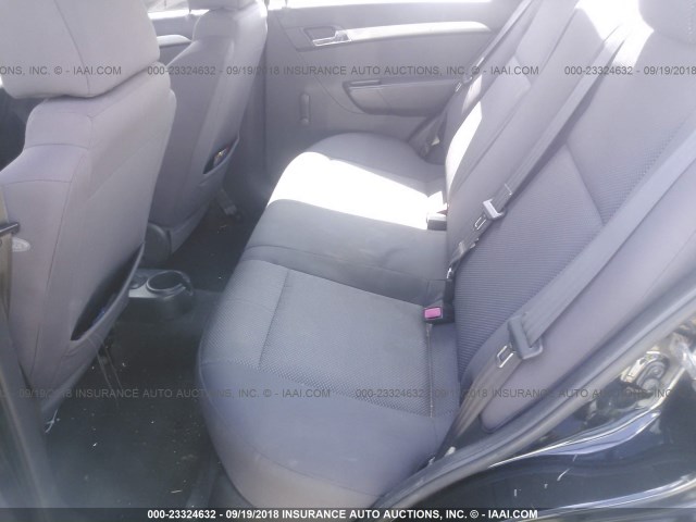 KL1TD56EX9B630702 - 2009 CHEVROLET AVEO LS/LT 黑色 照片 8