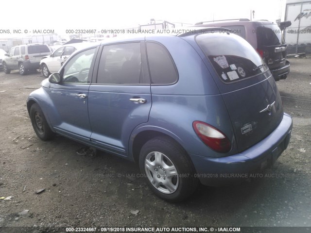 3A4FY58BX7T559424 - 2007 CHRYSLER PT CRUISER TOURING BLUE photo 3