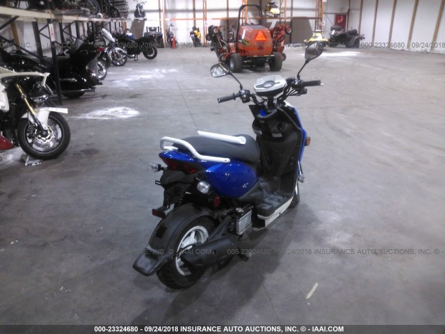 RKRSA51A9EA001300 - 2014 YAMAHA YW50 FX BLUE photo 4