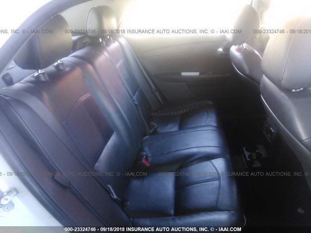 1G1ZE5E03CF377155 - 2012 CHEVROLET MALIBU LTZ 白色 照片 8