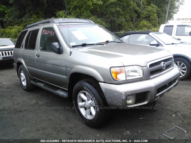 JN8DR09Y04W902848 - 2004 NISSAN PATHFINDER LE/SE GRAY photo 1