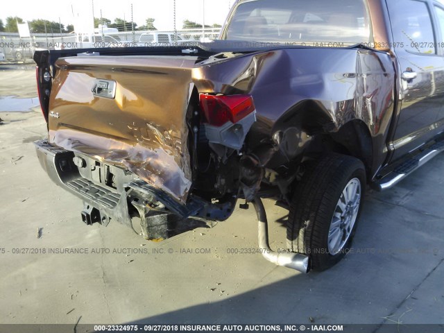 5TFAW5F11EX340532 - 2014 TOYOTA TUNDRA CREWMAX PLATINUM Braun Foto 6