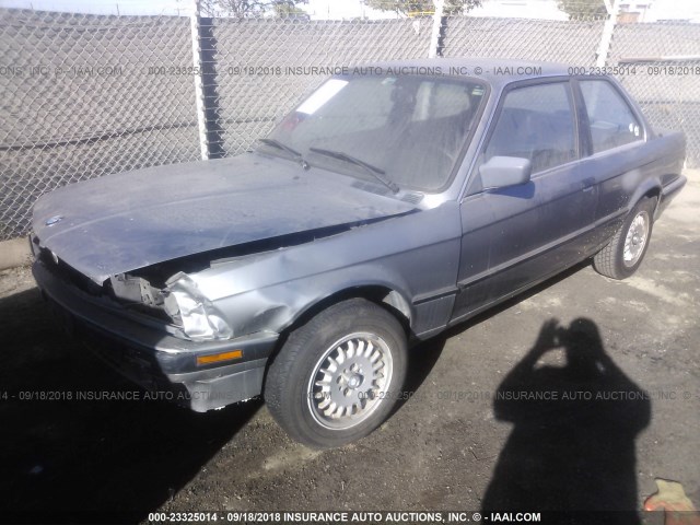 WBAAA230XKAE71420 - 1989 BMW 325 I AUTOMATIC/IS AUTOMATIC SILVER photo 2