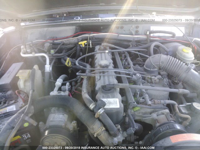 1J4FF68S7XL591805 - 1999 JEEP CHEROKEE SPORT/CLASSIC მწვანე ფოტო 10