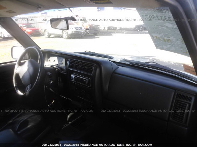 1J4FF68S7XL591805 - 1999 JEEP CHEROKEE SPORT/CLASSIC მწვანე ფოტო 5