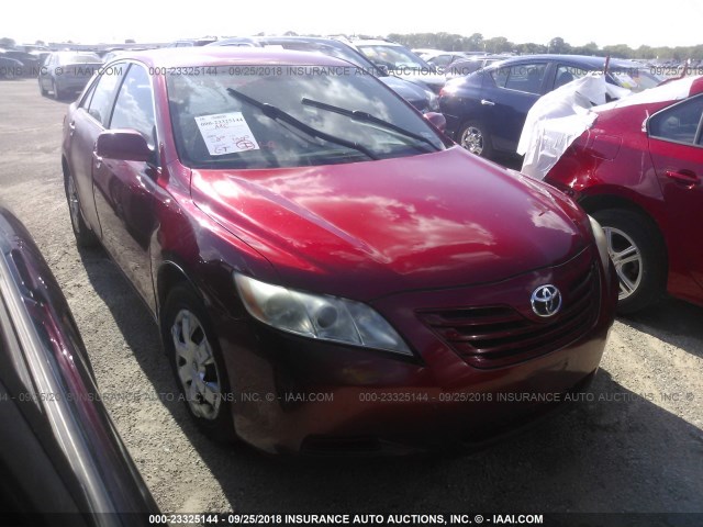 4T1BK46K28U061496 - 2008 TOYOTA CAMRY LE/XLE/SE RED photo 1