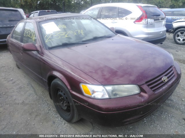 4T1BG22K3XU527494 - 1999 TOYOTA CAMRY CE/LE/XLE 勃艮第红 照片 1