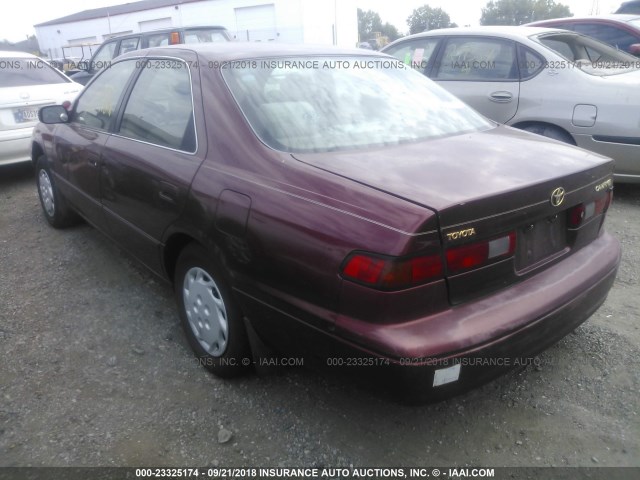 4T1BG22K3XU527494 - 1999 TOYOTA CAMRY CE/LE/XLE 勃艮第红 照片 3