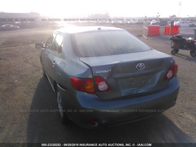 JTDBL40E199074829 - 2009 TOYOTA COROLLA LE/XLE BLUE photo 6