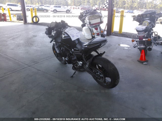 JKAEXEJ1XHDA02197 - 2017 KAWASAKI EX650 J შავი ფოტო 3