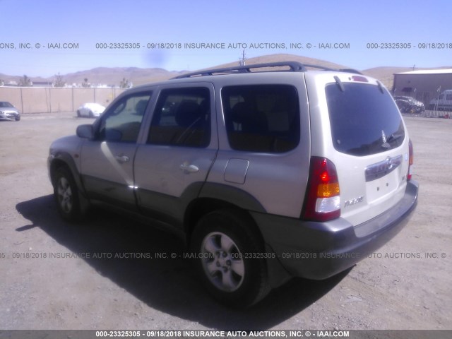 4F2YZ94144KM23724 - 2004 MAZDA TRIBUTE LX GREEN photo 3