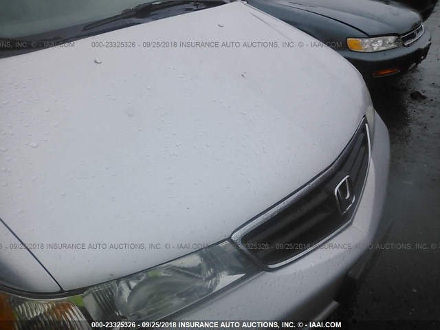 5FNRL18964B033597 - 2004 HONDA ODYSSEY EXL SILVER photo 6