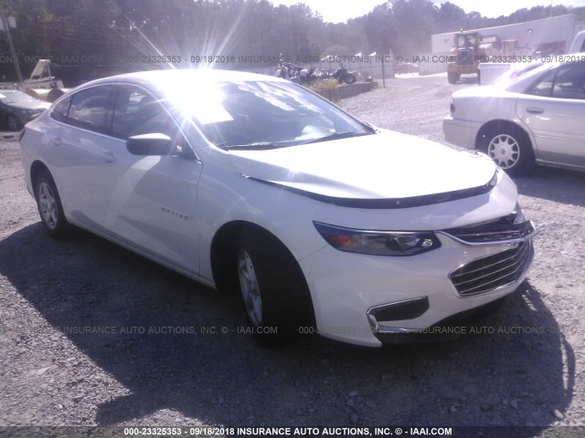 1G1ZB5ST5HF270610 - 2017 CHEVROLET MALIBU LS Ağ foto 1