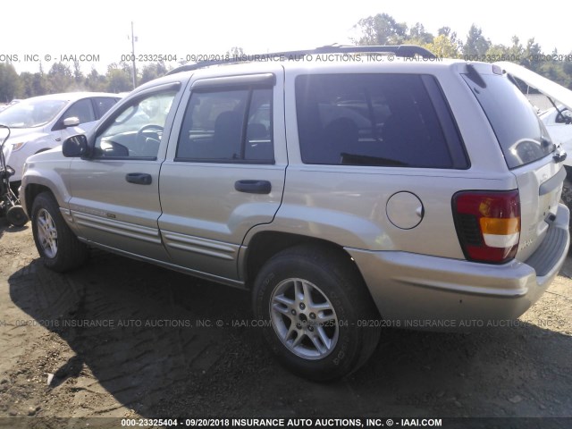 1J4GX48S64C228641 - 2004 JEEP GRAND CHEROKEE LAREDO/COLUMBIA/FREEDOM SILVER photo 3