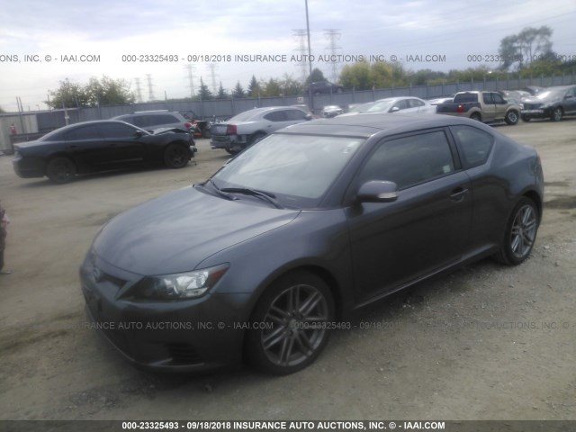 JTKJF5C76C3037686 - 2012 TOYOTA SCION TC 灰色 照片 2