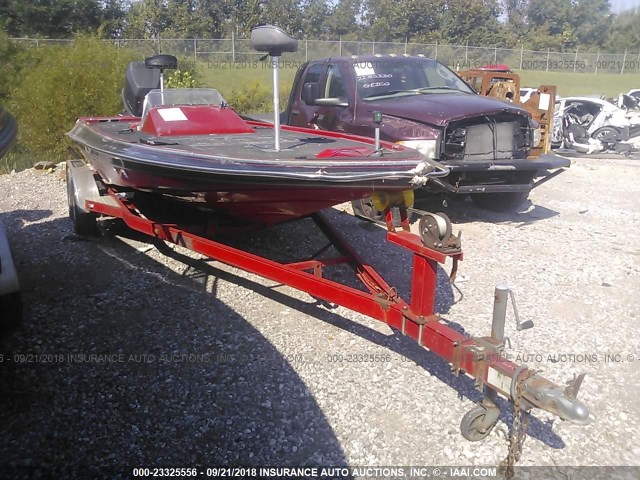 S0ECC119E990 - 1990 GAMBLER BASS BOAT  RED photo 1