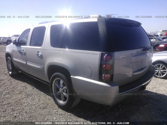 1GKFK66827J272174 - 2007 GMC YUKON XL DENALI Pewter photo 3