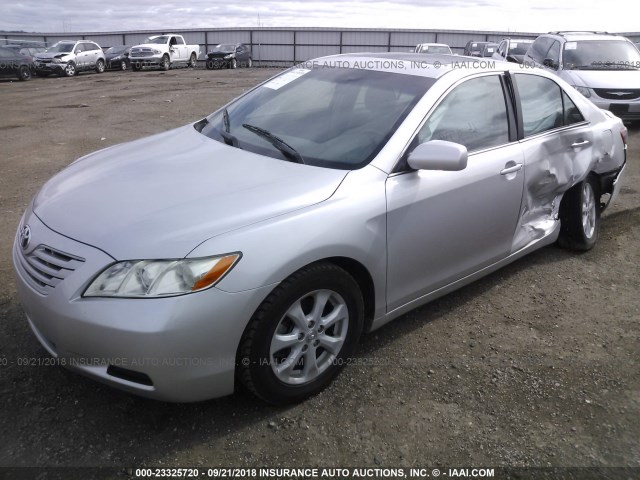 4T1BE46K78U240060 - 2008 TOYOTA CAMRY CE/LE/XLE/SE SILVER photo 2