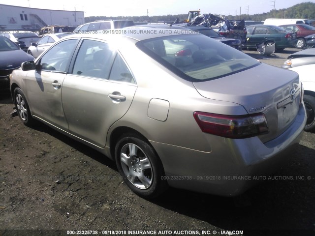 4T1BE46K17U682122 - 2007 TOYOTA CAMRY NEW GENERAT CE/LE/XLE/SE GOLD photo 3