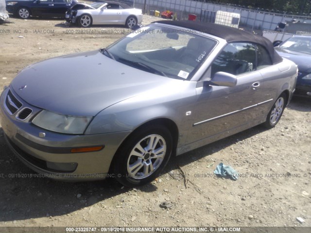 YS3FD79Y966006345 - 2006 SAAB 9-3 SILVER photo 2