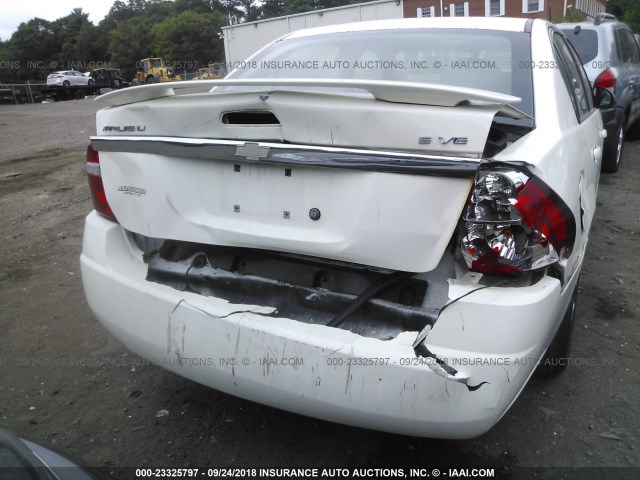 1G1ZT54884F206643 - 2004 CHEVROLET MALIBU LS 白色 照片 6