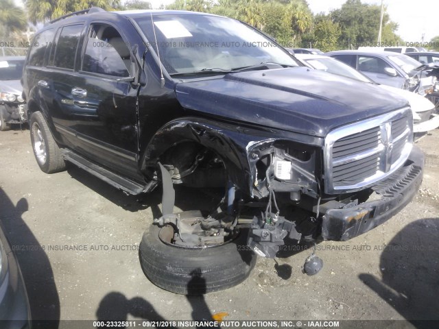 1D4HD58D64F108236 - 2004 DODGE DURANGO LIMITED BLACK photo 1