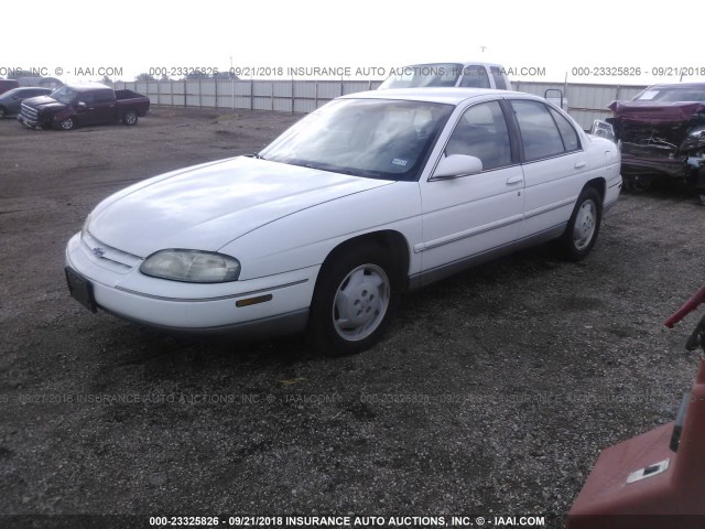 2G1WN52M6T9294161 - 1996 CHEVROLET LUMINA LS WHITE photo 2