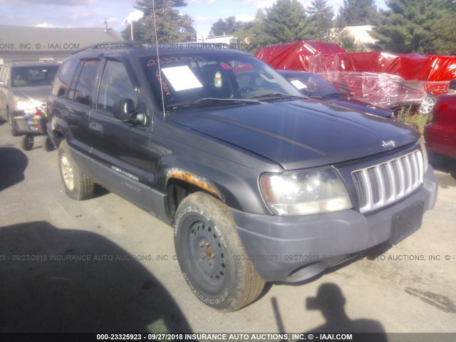 1J4GW48S34C424376 - 2004 JEEP GRAND CHEROKEE LAREDO/COLUMBIA/FREEDOM GRAY photo 1