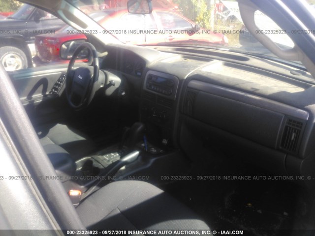 1J4GW48S34C424376 - 2004 JEEP GRAND CHEROKEE LAREDO/COLUMBIA/FREEDOM GRAY photo 5
