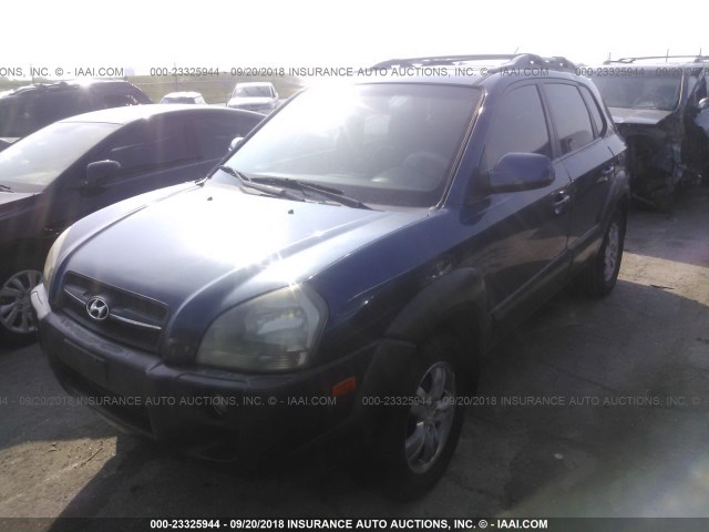 KM8JN12D46U290638 - 2006 HYUNDAI TUCSON GLS/LIMITED 蓝色 照片 2